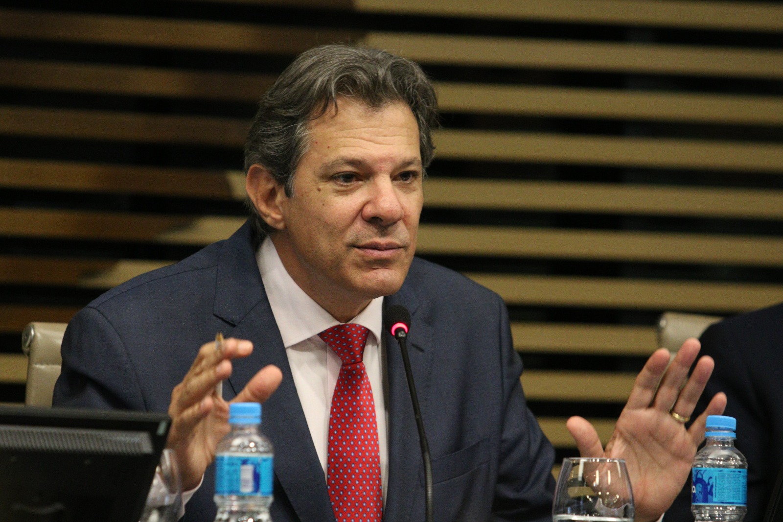 Fernando Haddad em coletiva